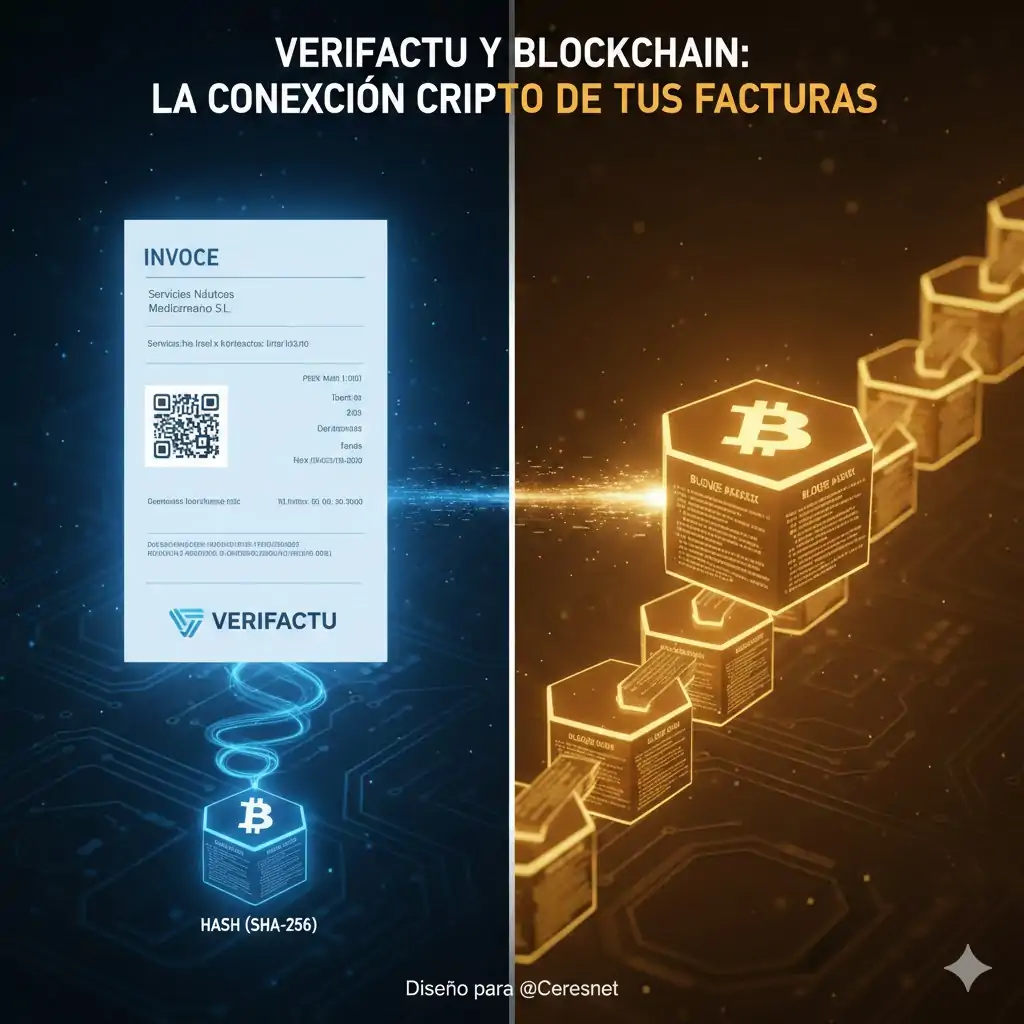 Verifacto como una utilización más de la cadena de bloques empleada por Bitcoin